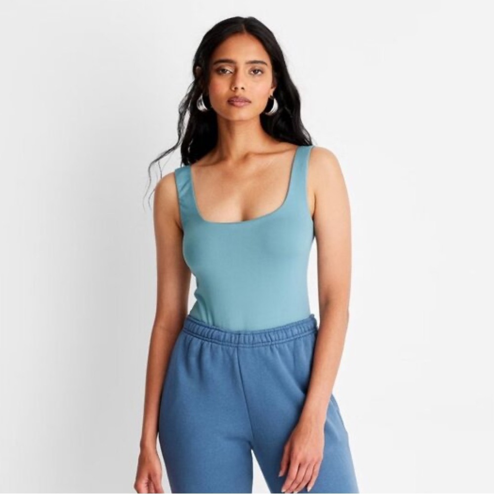 NWT a new day Teal Bodysuit - Picture 1 of 7